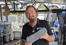 MEL FISHER’S CREW RECOVERS FIRST ATOCHA SILVER BAR SINCE 1999