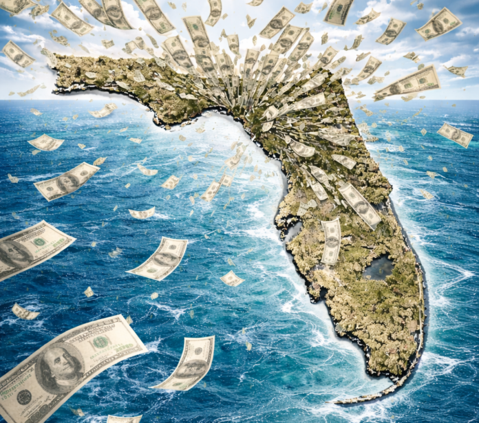 Money flying out of Florida (1)
